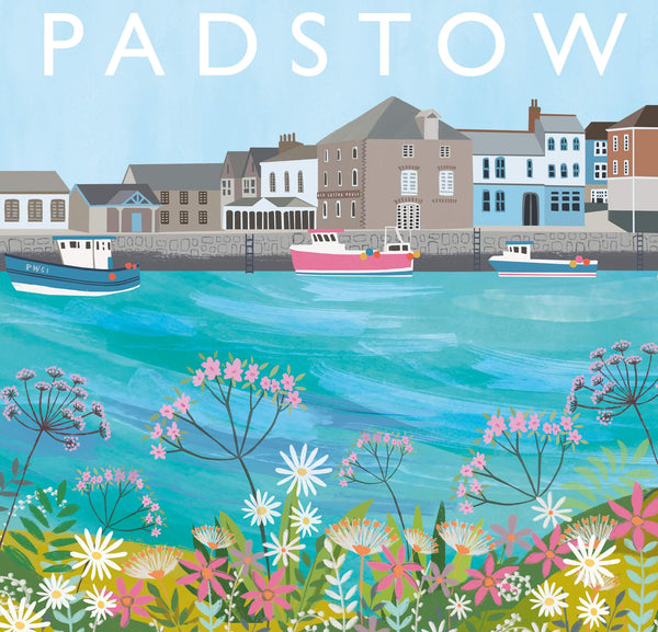 Print-WF511P - Padstow Large Art Print-Whistlefish