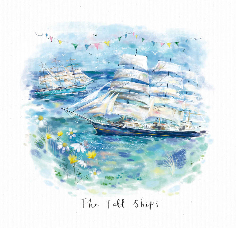 Print-WF861P - The Tall Ships Dream View Sml Art Prnt-Whistlefish