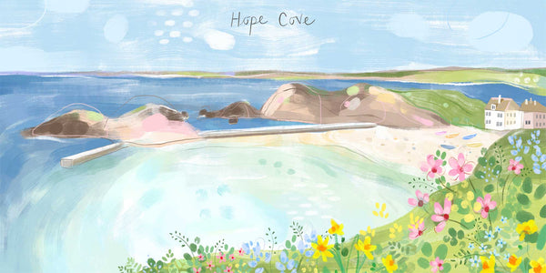 Print-WF877P - Hope Cove Small Print-Whistlefish