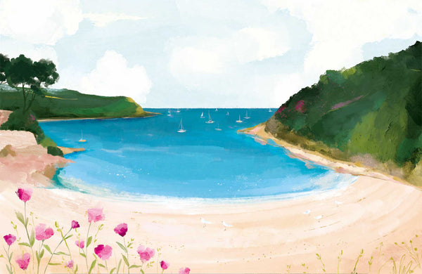 Print - WF991P - Readymoney Cove Large Art Print - Readymoney Cove Large Art Print - Whistlefish