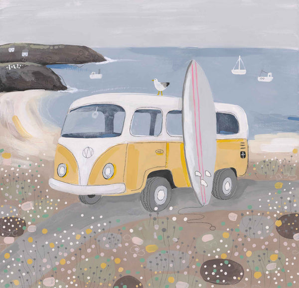 Print-WT112P - Yellow Camper Med Print-Whistlefish