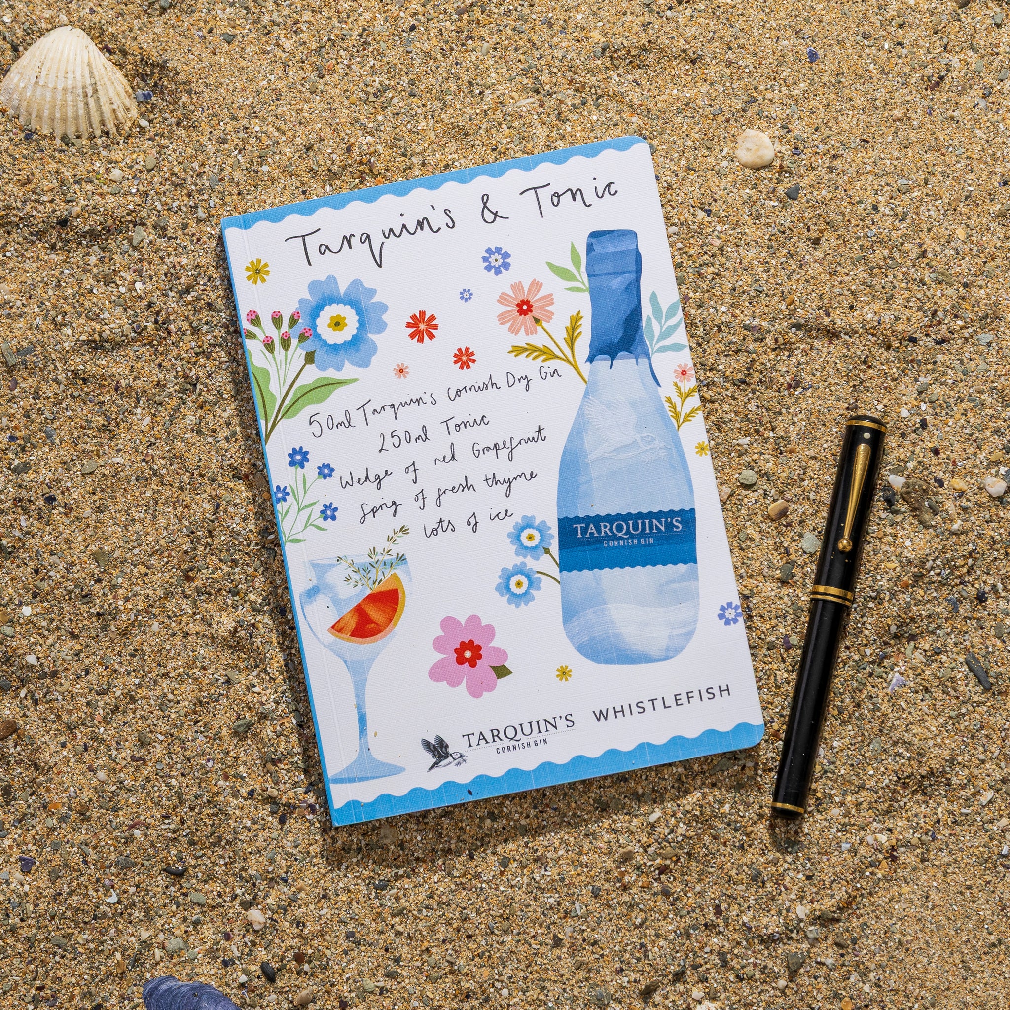 WNB75 - Tarquins Botanical Bloom Notebook