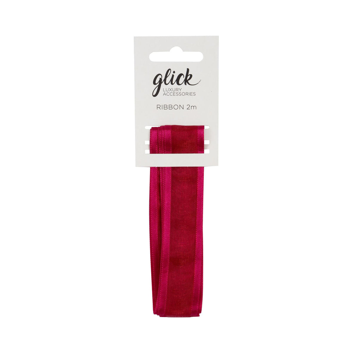 R0204 Satin Edge Ribbon Hot Pink