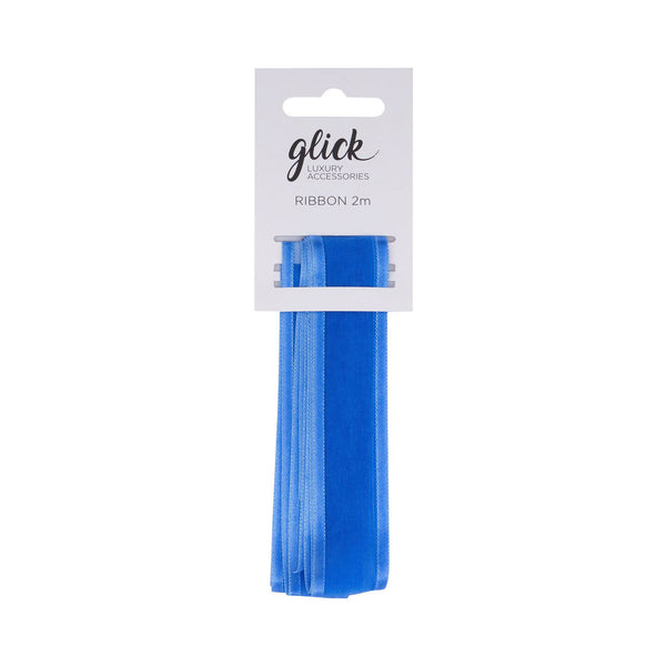 Ribbon-R0226 - Satin Edge Ribbon Indigo-Glick