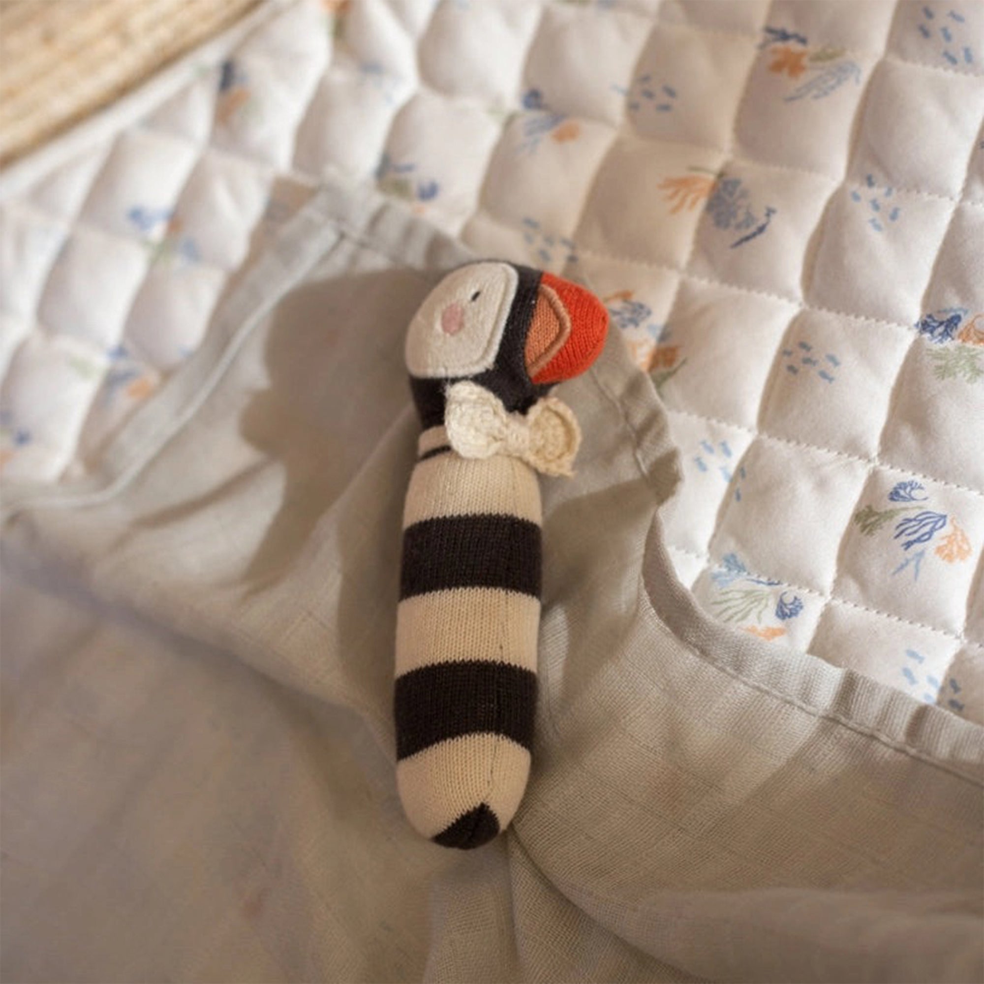 Baby Rattle-RATPUF - Patient Puffin Rattle-Avery Row