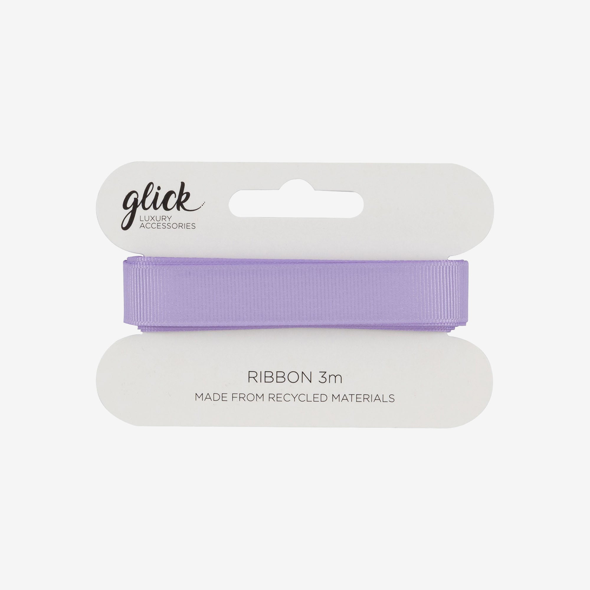 Ribbon-RGG01 - Lilac Gros Grain Ribbon-Glick