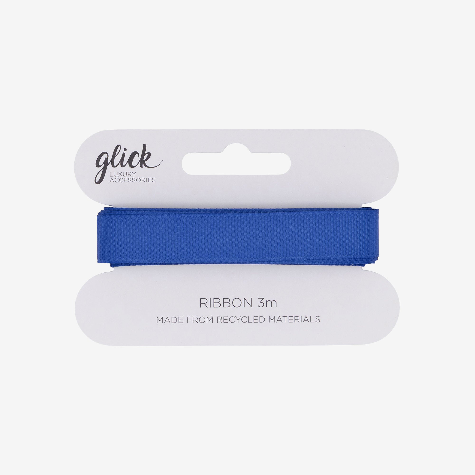 Ribbon-RGG08 - Indigo Gros Grain Ribbon-Glick
