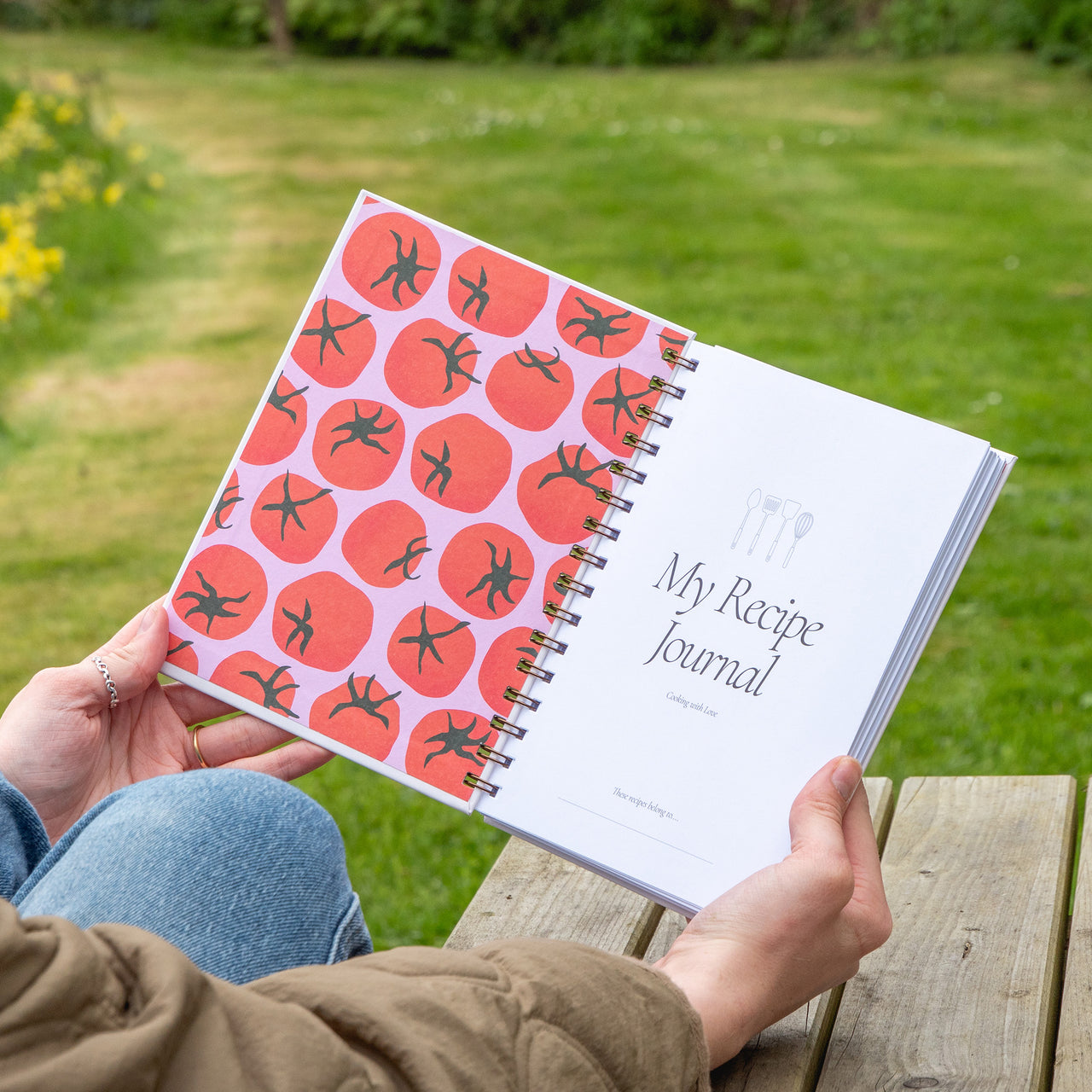 Recipe Journal-RPJ-TOMA - Tomato Recipe Journal-Yop & Tom