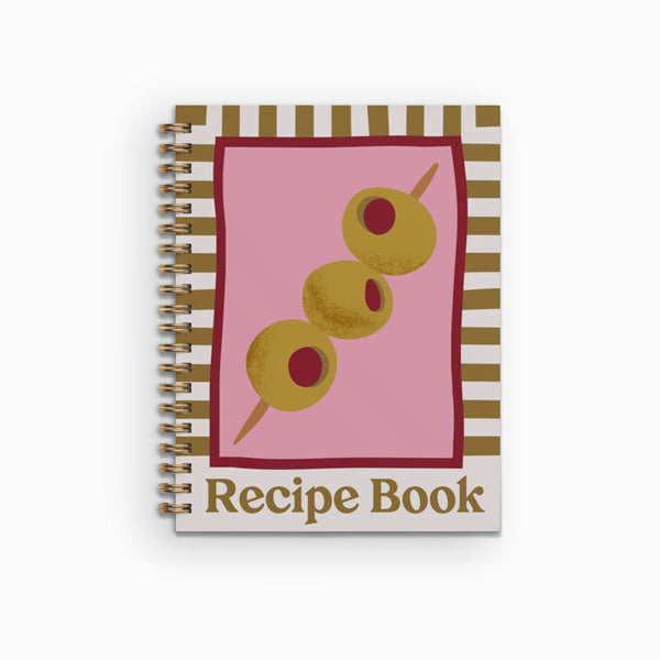 Recipe Journal-RPJ-OLIVE - Olive Recipe Journal-Yop & Tom