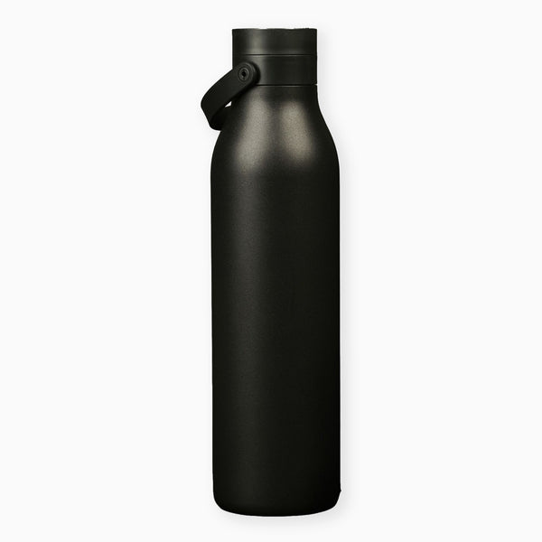 Water Bottle-SSB-750ML-C-IN-BLACK - Recycled Steel Bottle Black-Circular & Co