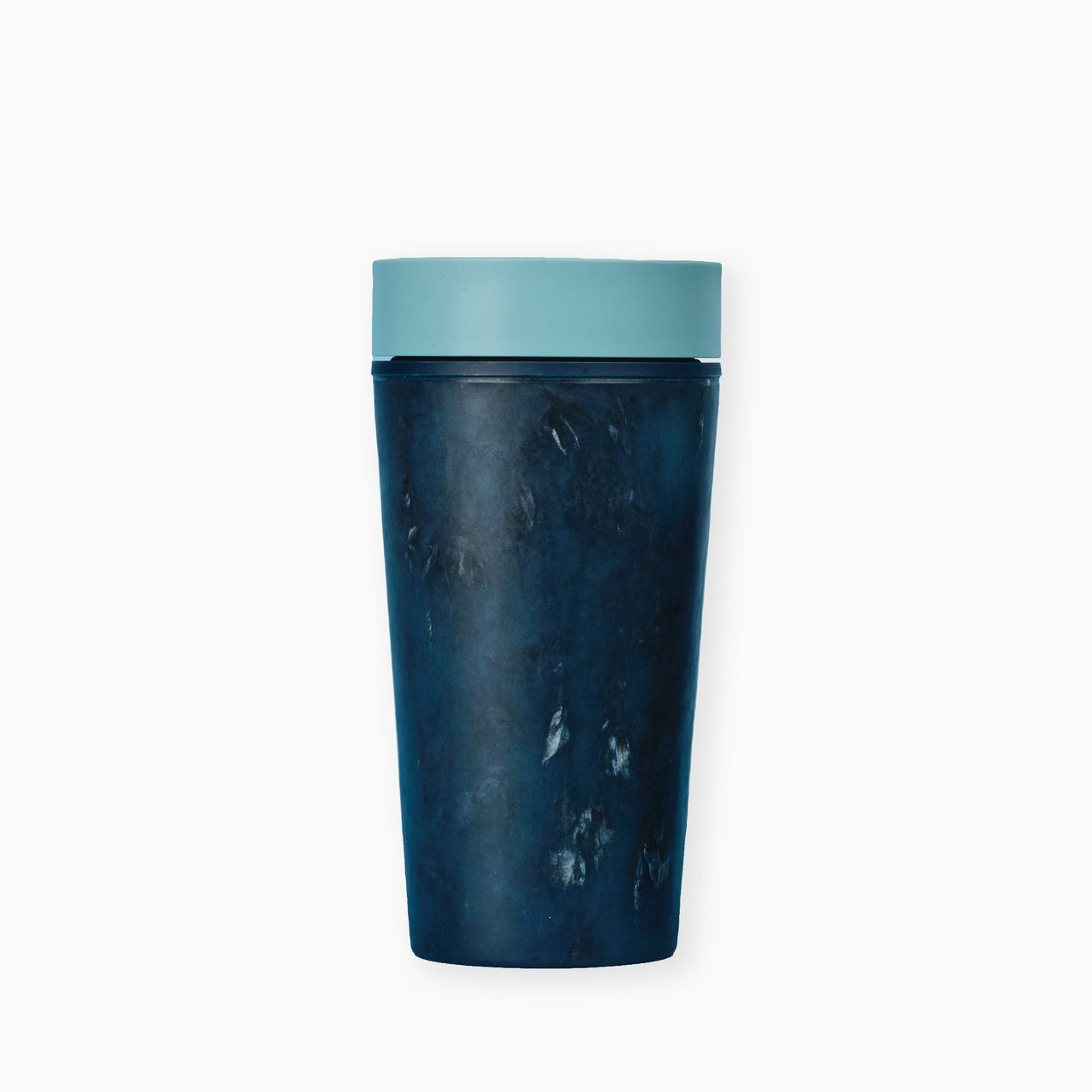 Travel Cup-RFC-12OZ-ST-BLUE - Recycled Fabric Cup 12oz Blue-Circular & Co