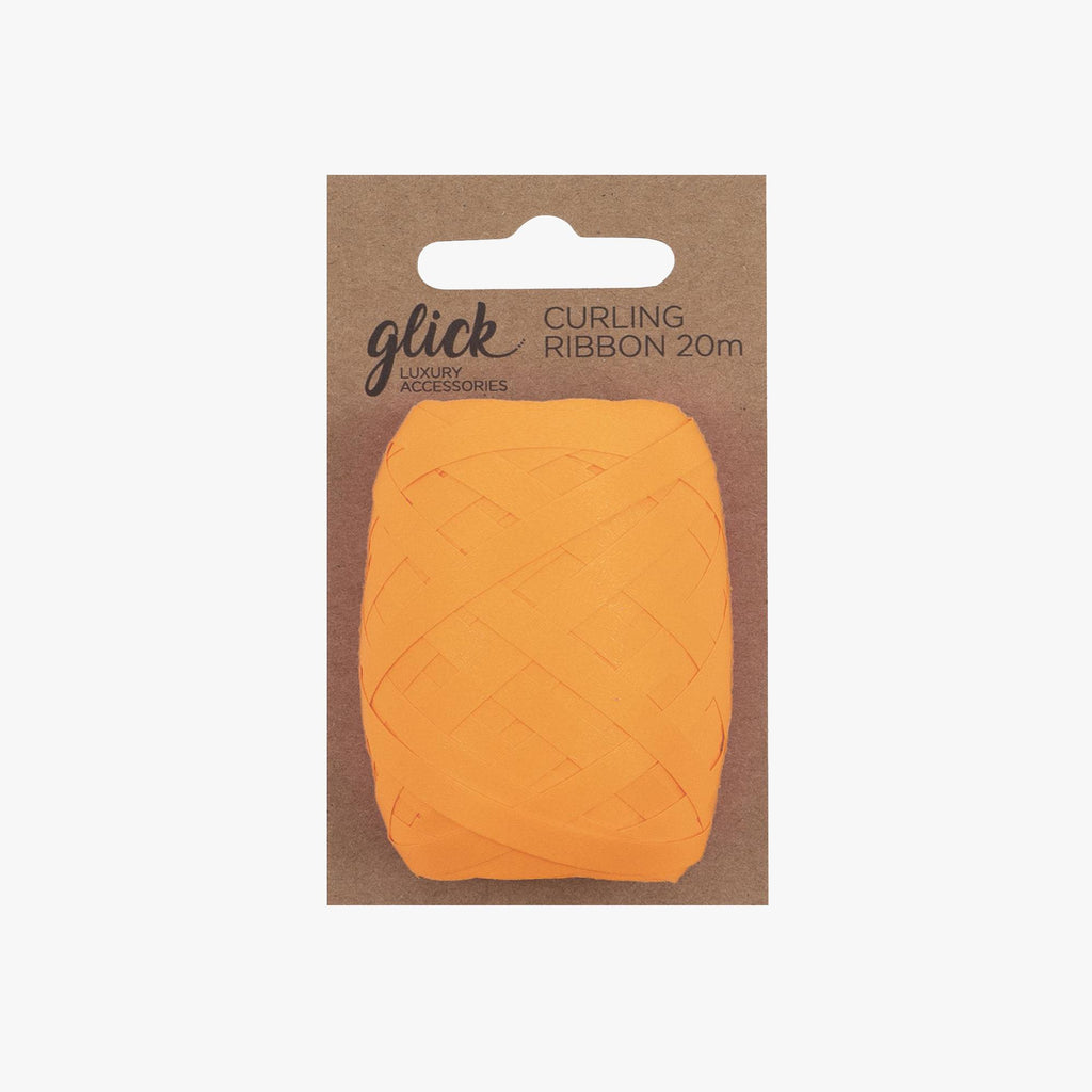 Ribbon-KOP45 - Curling Ribbon Neon Orange-Glick