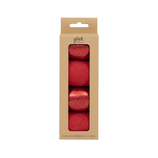 Ribbon - MCR20 - Red Curling Ribbon Multipack - Red Curling Ribbon Multipack - Whistlefish