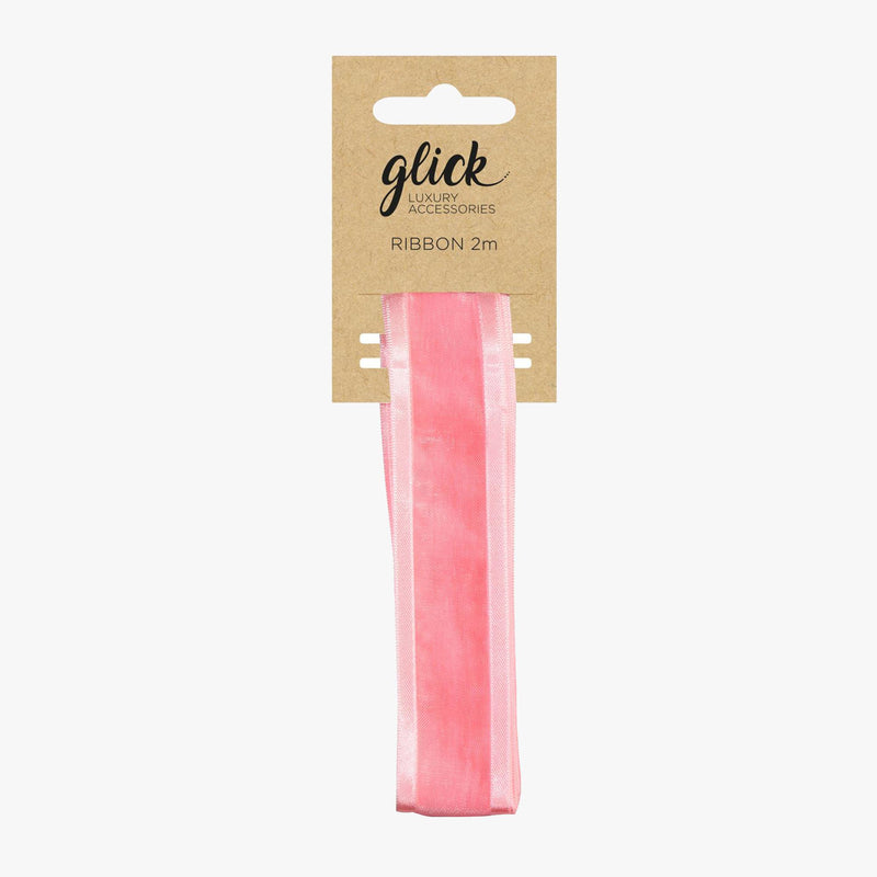 Ribbon-R0203 - Baby Pink Satin Edge Ribbon-Glick