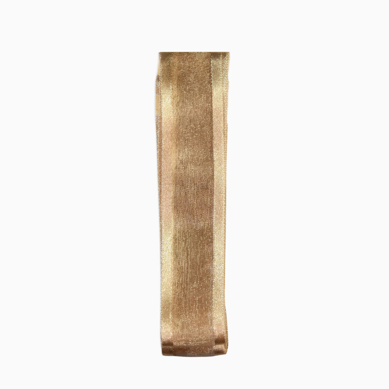 Ribbon-R0206 - Gold Satin Edge Ribbon-Glick