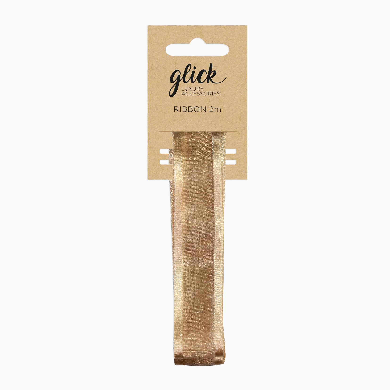 Ribbon-R0206 - Gold Satin Edge Ribbon-Glick