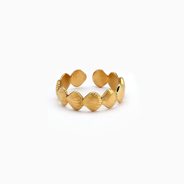 Ring-SSR-001-GOLD - Ocean Treasure Ring-Pineapple Island