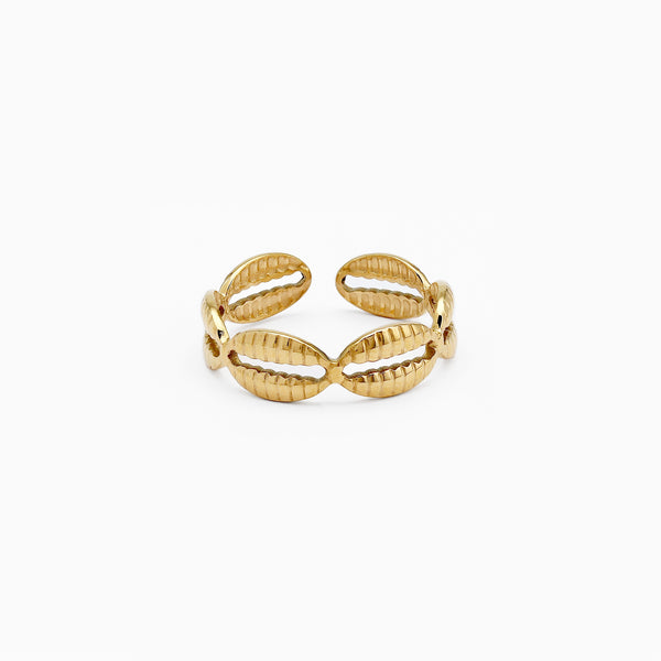 Ring-SSR-002-GOLD - Beach Treasure Ring-Pineapple Island