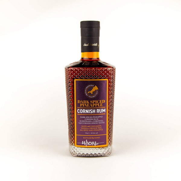 Rum-CRG002 - Cornish Dark Spiced Pineapple Rum 70cl-Whistlefish