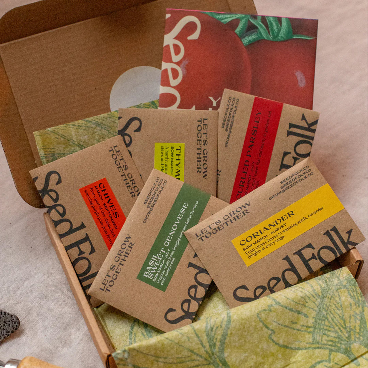 Seed Collection-SF-SC-HG - Herb Garden Seed Collection-Seed Folk