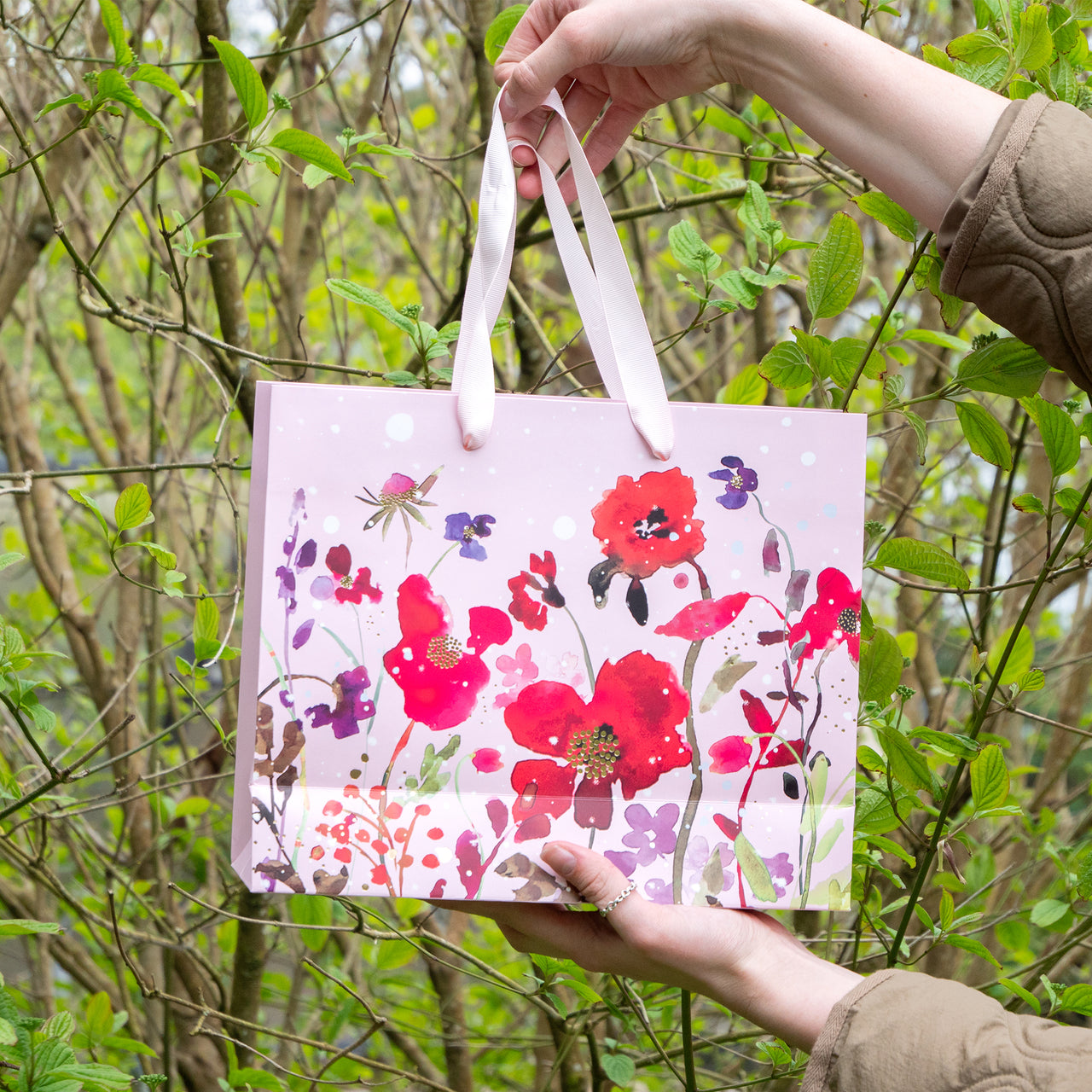 Gift Bag-SGB202601 - Wildflower Whispers Gift Bag-Whistlefish