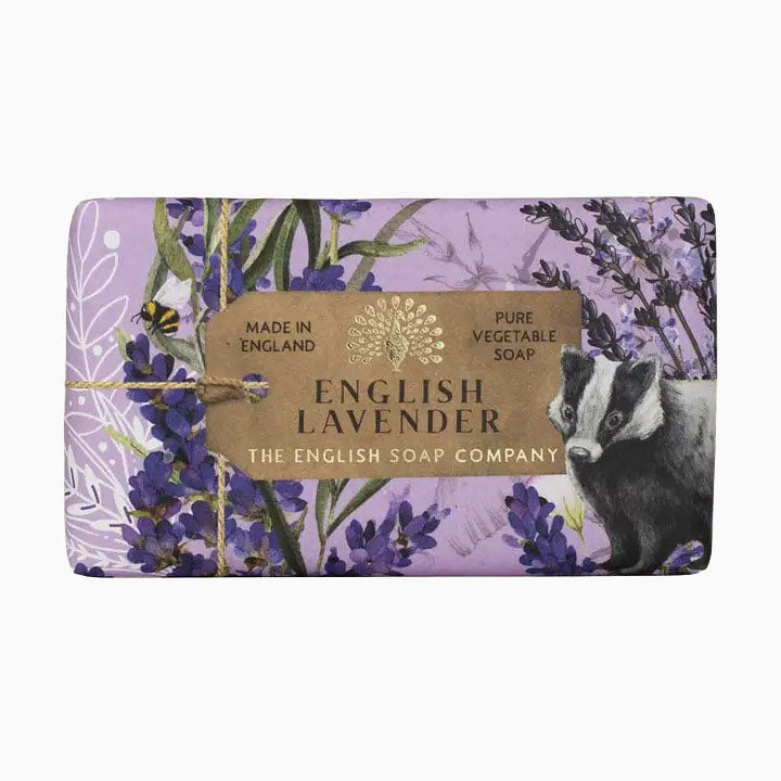 Soap-SS0007A - English Lavender Soap-The English Soap Company