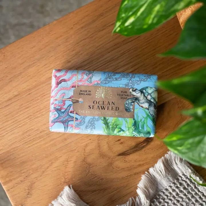 Soap-SS0016A - Ocean Seaweed Soap-The English Soap Company