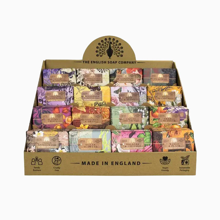 Soap-SS0017 - Rhubarb and Coconut Soap-The English Soap Company