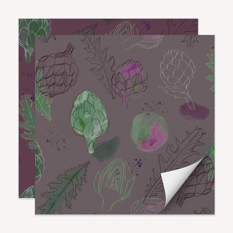 Wrapping Paper-WWP80 - Artichokes-Whistlefish