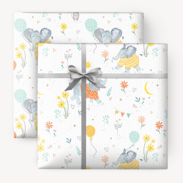 Wrapping Paper-WWP93 - Clementine Wrapping Paper-Whistlefish