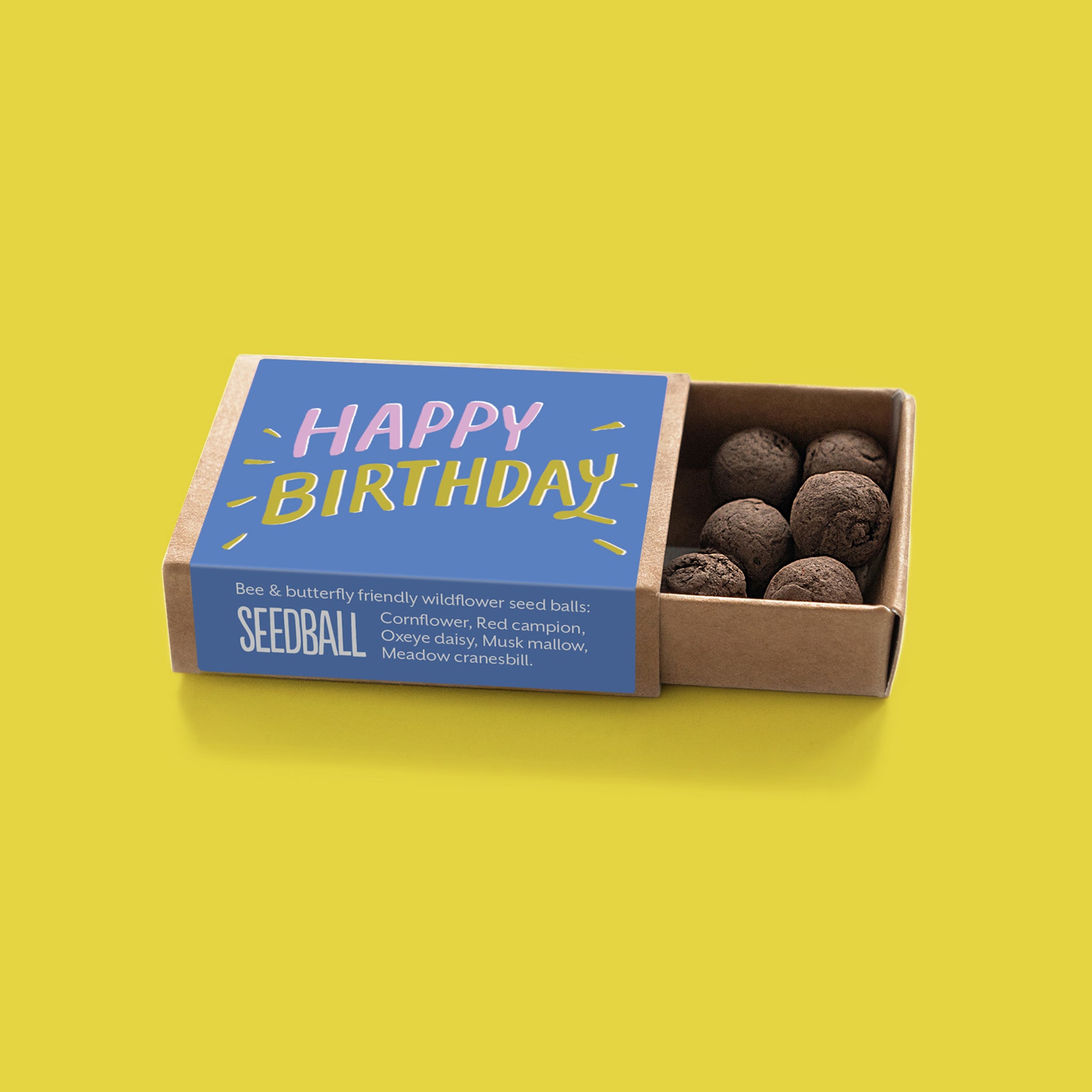 Seed Box-SB-BDAY - Happy Birthday Seed Box-Seedball
