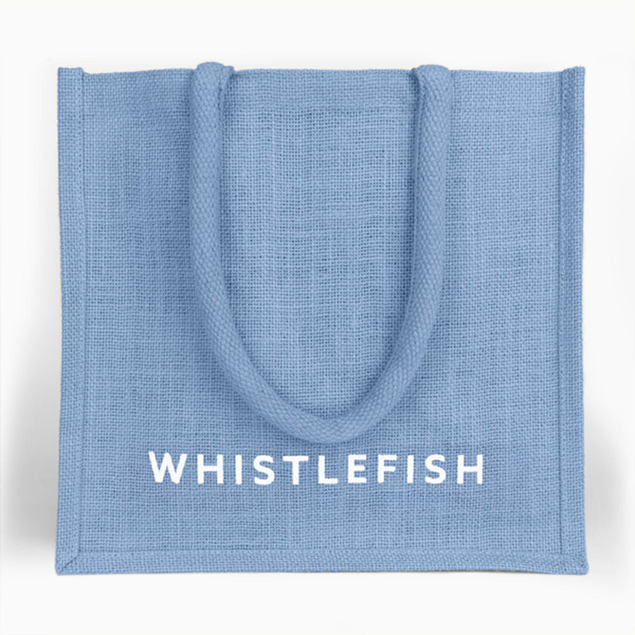Jute Bag-JB196 - Cornflower Small Jute Bag-Whistlefish
