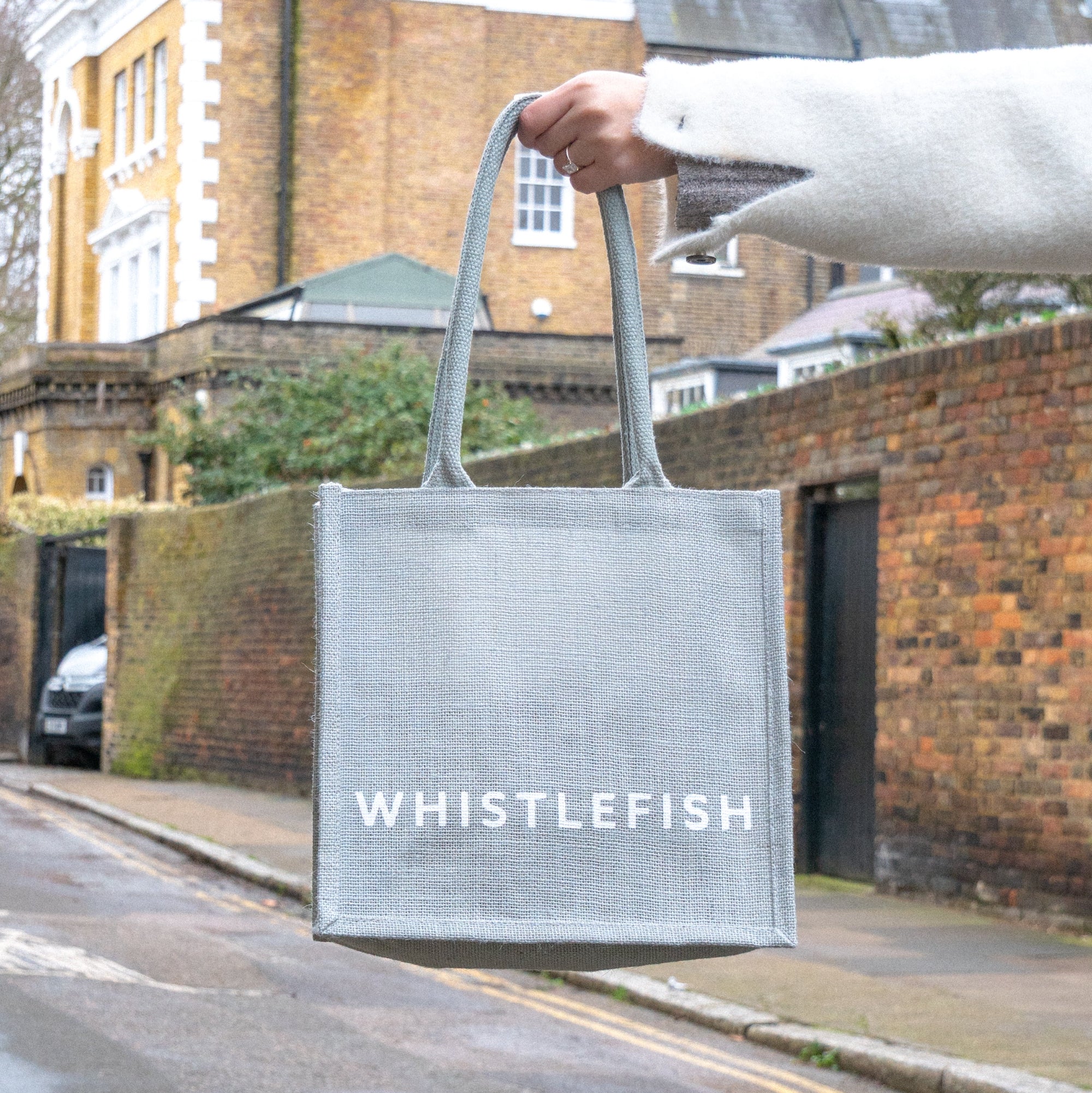 Small Jute Bag-JB208 - Cloud Small Jute Bag-Whistlefish