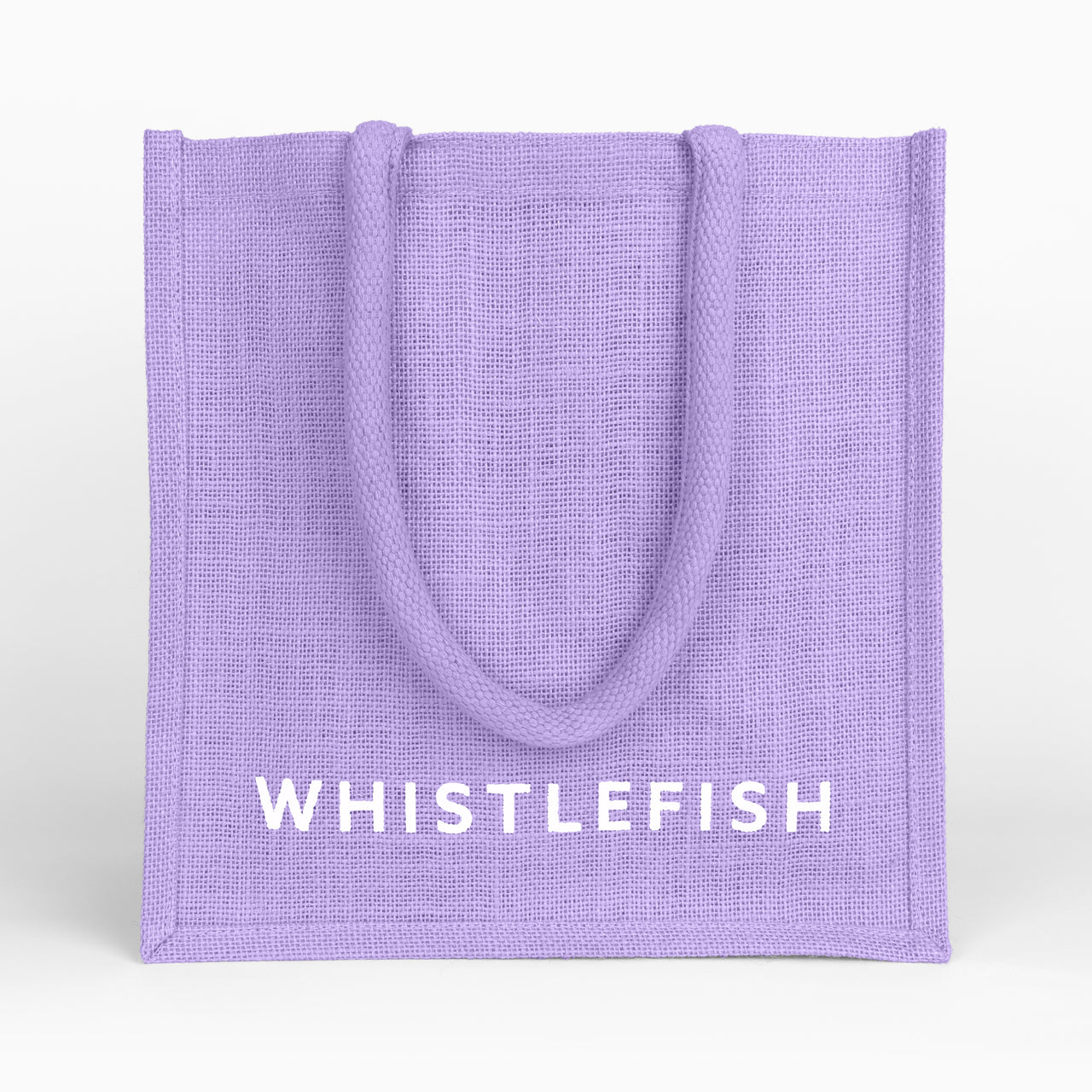 Small Jute Bag-JB217 - Lavender Small Jute Bag-Whistlefish