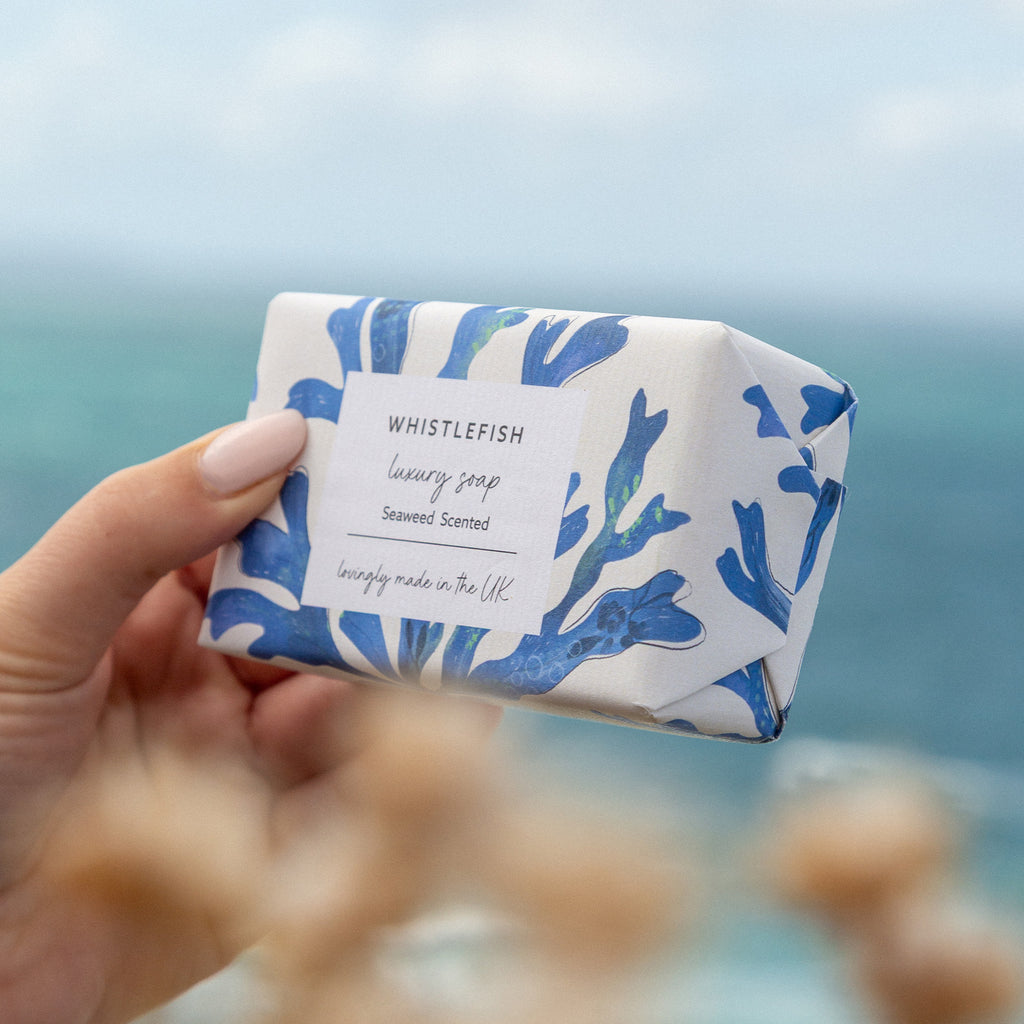 Soap-WFSP1 - Seaweed Seagrass Luxury Soap-Whistlefish