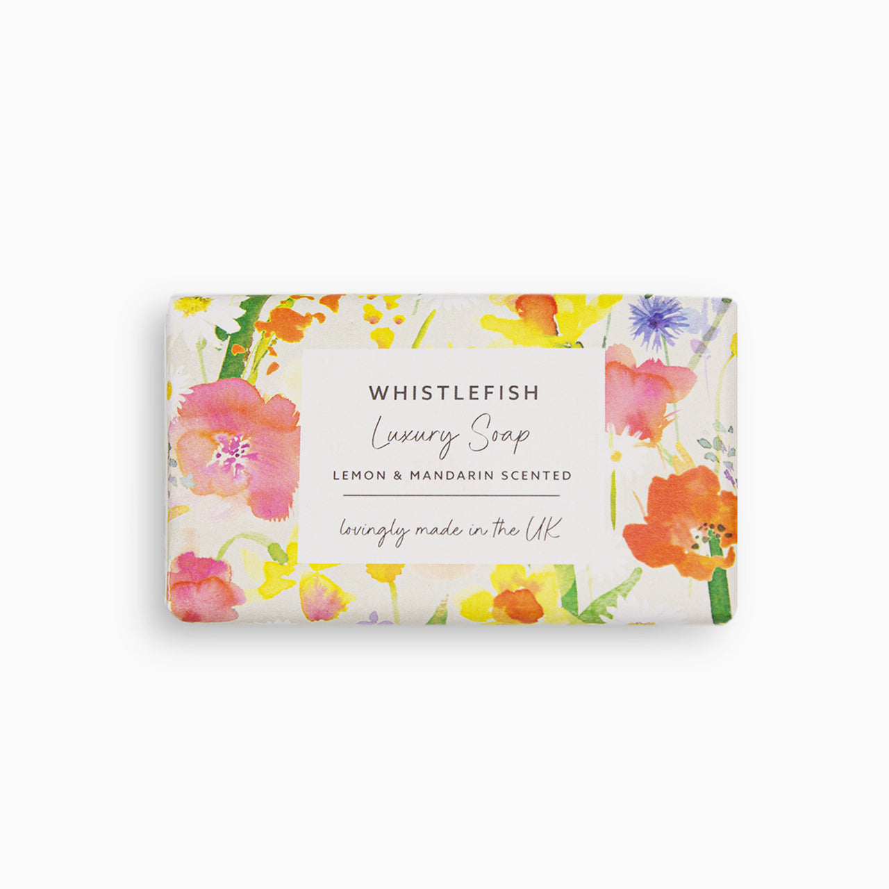 Soap-WFSP10 - Meadow Morning Lemon & Mandarin Soap-Whistlefish