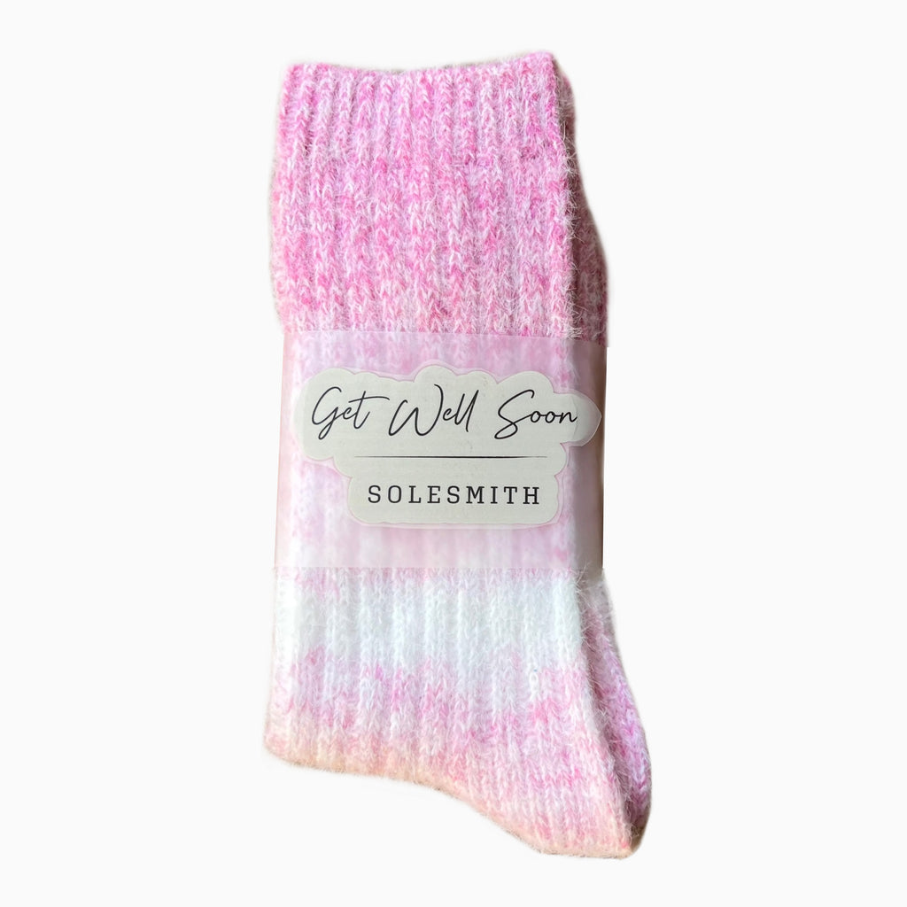 Socks-WFSS14 - Get Well Soon Ombre Bed Socks-Whistlefish