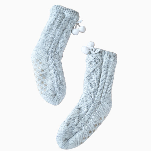 Socks-WFSS18 - Knitted Slipper Socks-Whistlefish