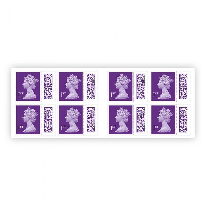Stamp-STAMP1ST - 1st Class Stamp x8 Book-Whistlefish