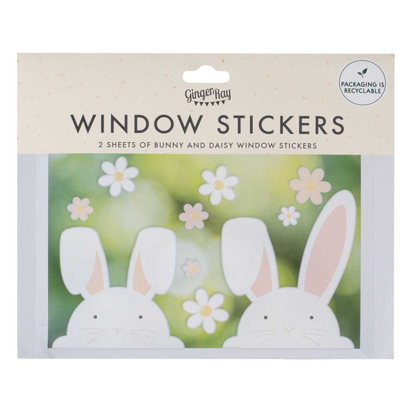Sticker - EGG-218 - Bunny Easter Window Stickers - Bunny Easter Window Stickers - Whistlefish