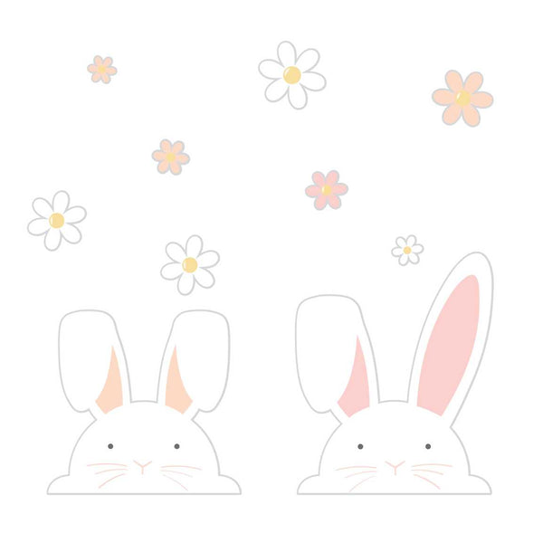 Sticker - EGG-218 - Bunny Easter Window Stickers - Bunny Easter Window Stickers - Whistlefish