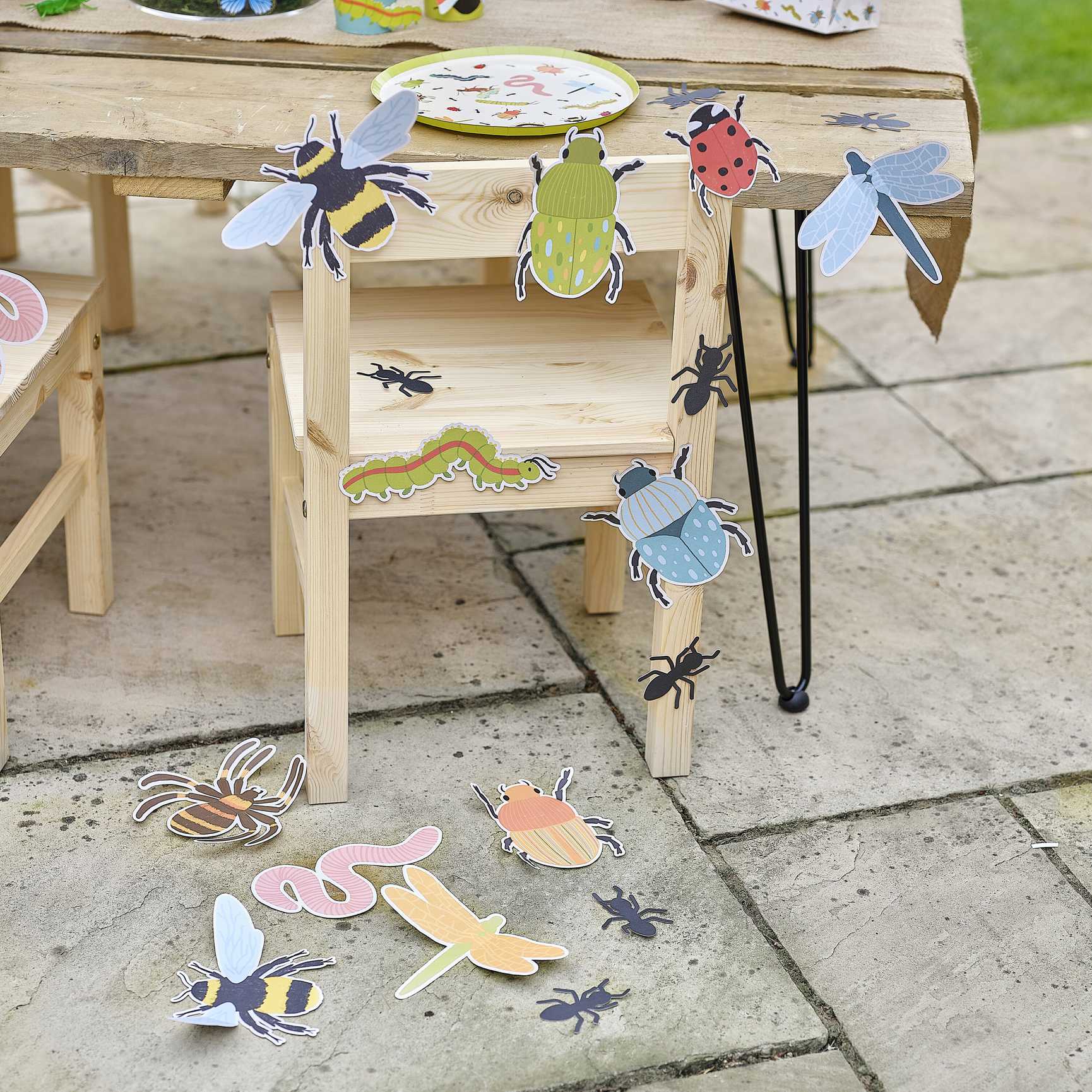 Stickers - BUG-108 - Bug Party Wall Decorations - Bug Party Wall Decorations - Whistlefish