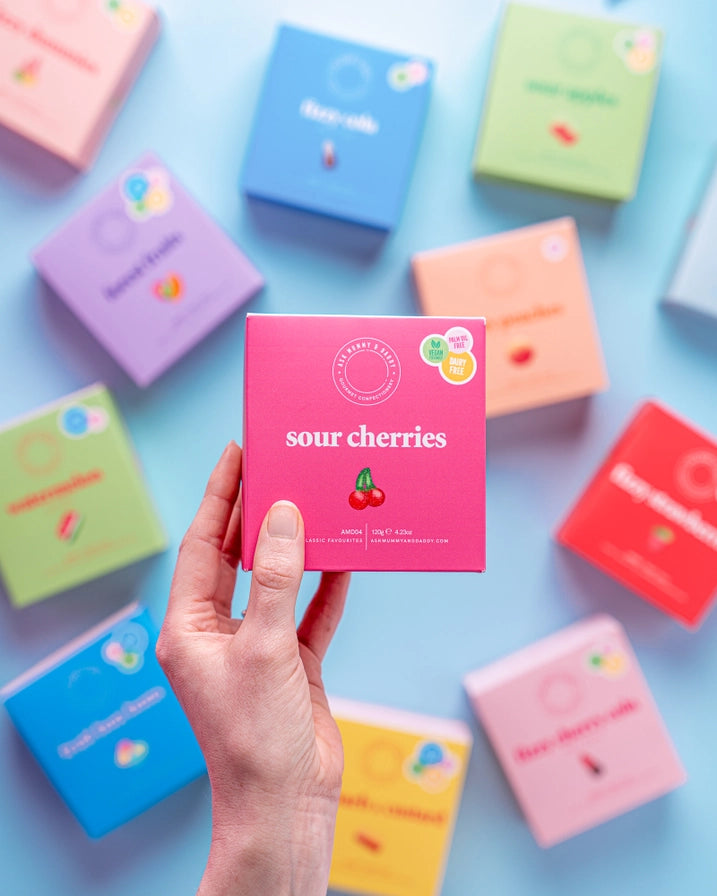 Sweet Gift Box-5060736013397 - Sour Cherries Gift Box-Ask Mummy & Daddy