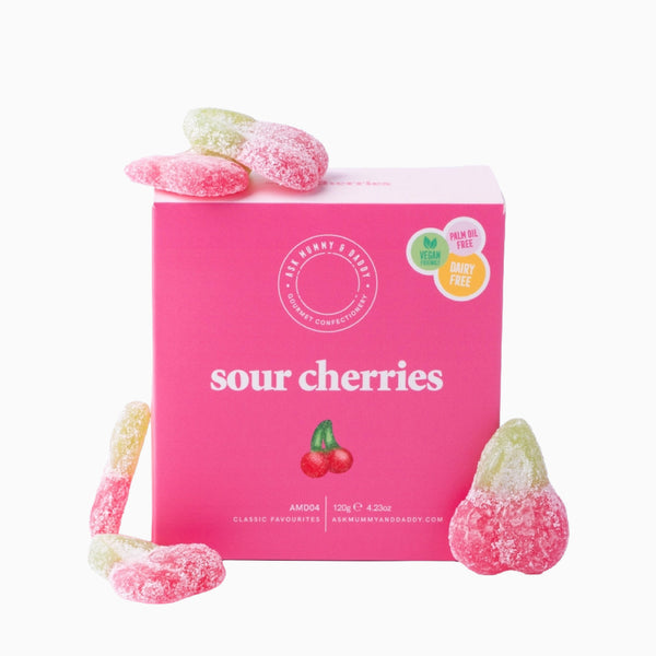 Sweet Gift Box-5060736013397 - Sour Cherries Gift Box-Ask Mummy & Daddy