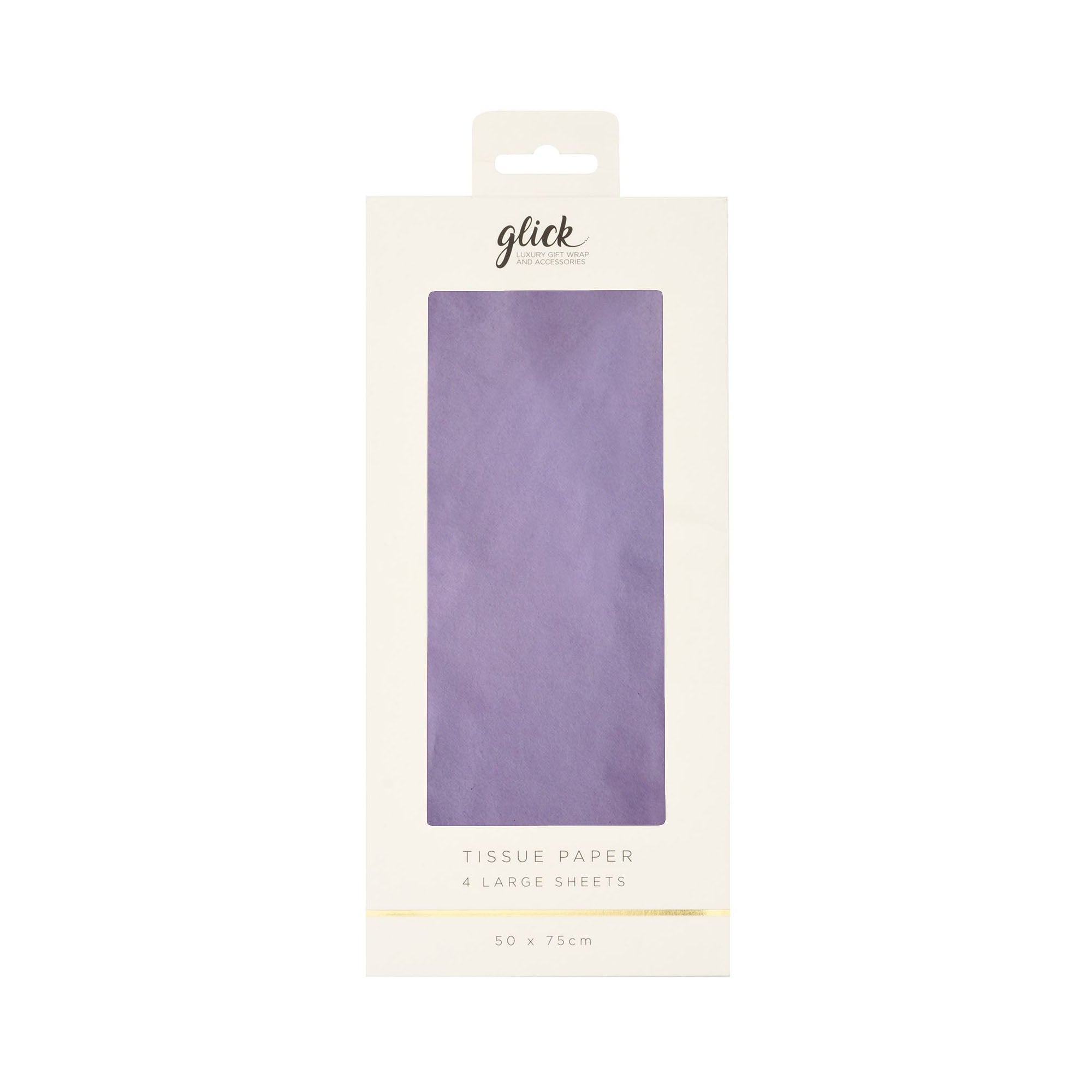 Tissue Paper-TP01 - Tissue Plain Lilac-Glick