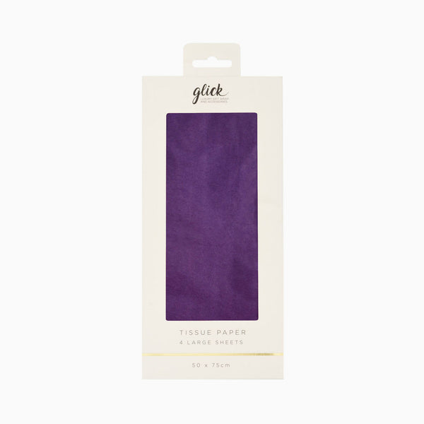 Tissue Paper-TP02 - Plain Violet Tissue Paper-Glick