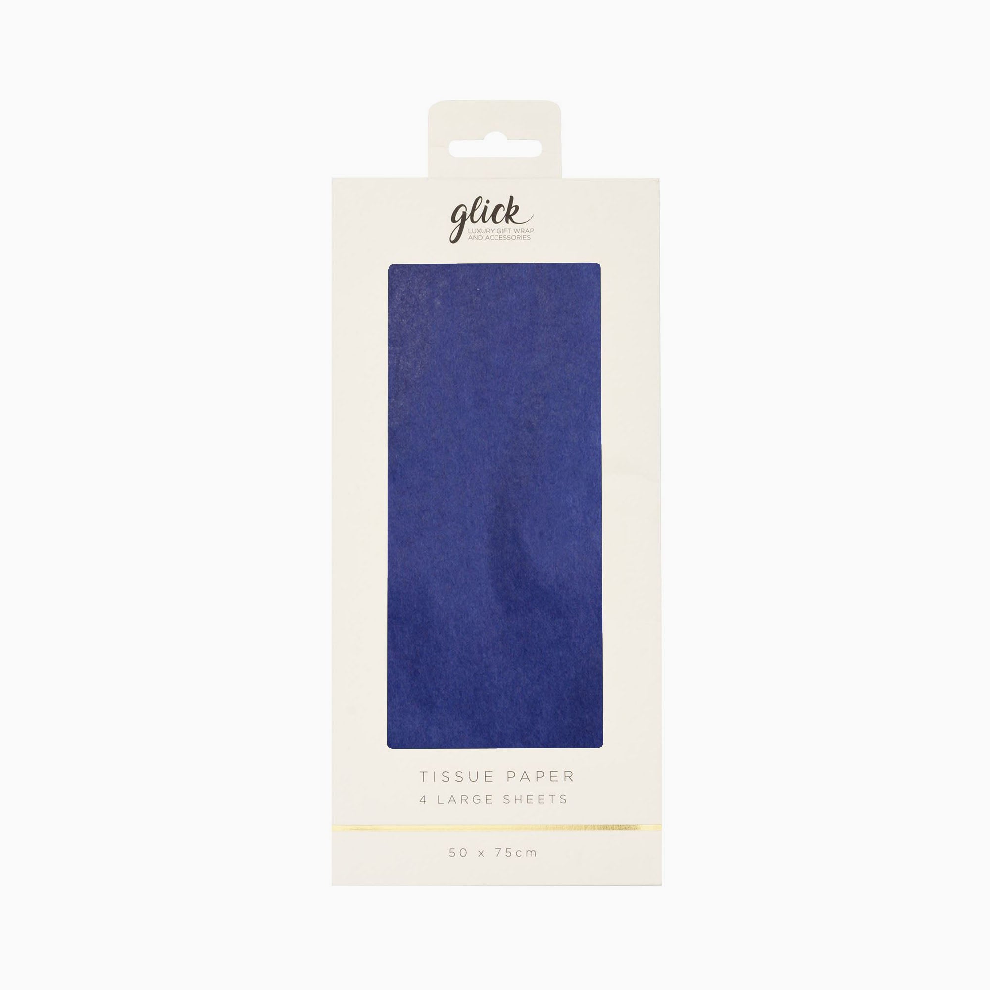 Tissue Paper-TP08 - Plain Reflex Blue Tissue Paper-Glick