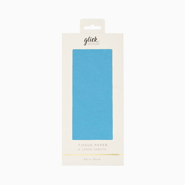 Tissue Paper-TP09 - Plain Turquoise Tissue Paper-Glick