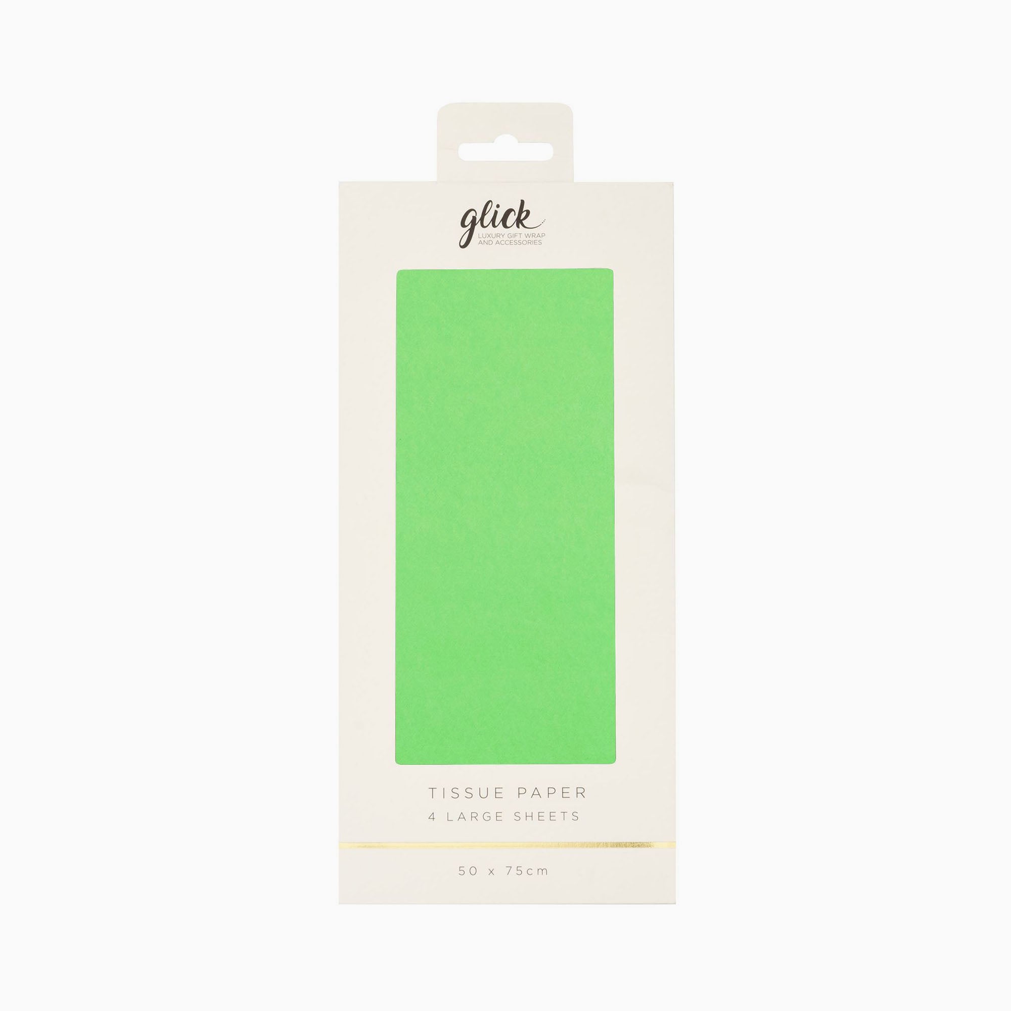 Tissue Paper-TP43 - Plain Neon Green Tissue Paper-Glick