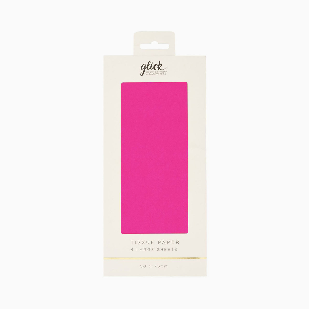 Tissue Paper-TP44 - Plain Neon Pink Tissue Paper-Glick
